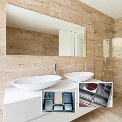Bathroom inserts